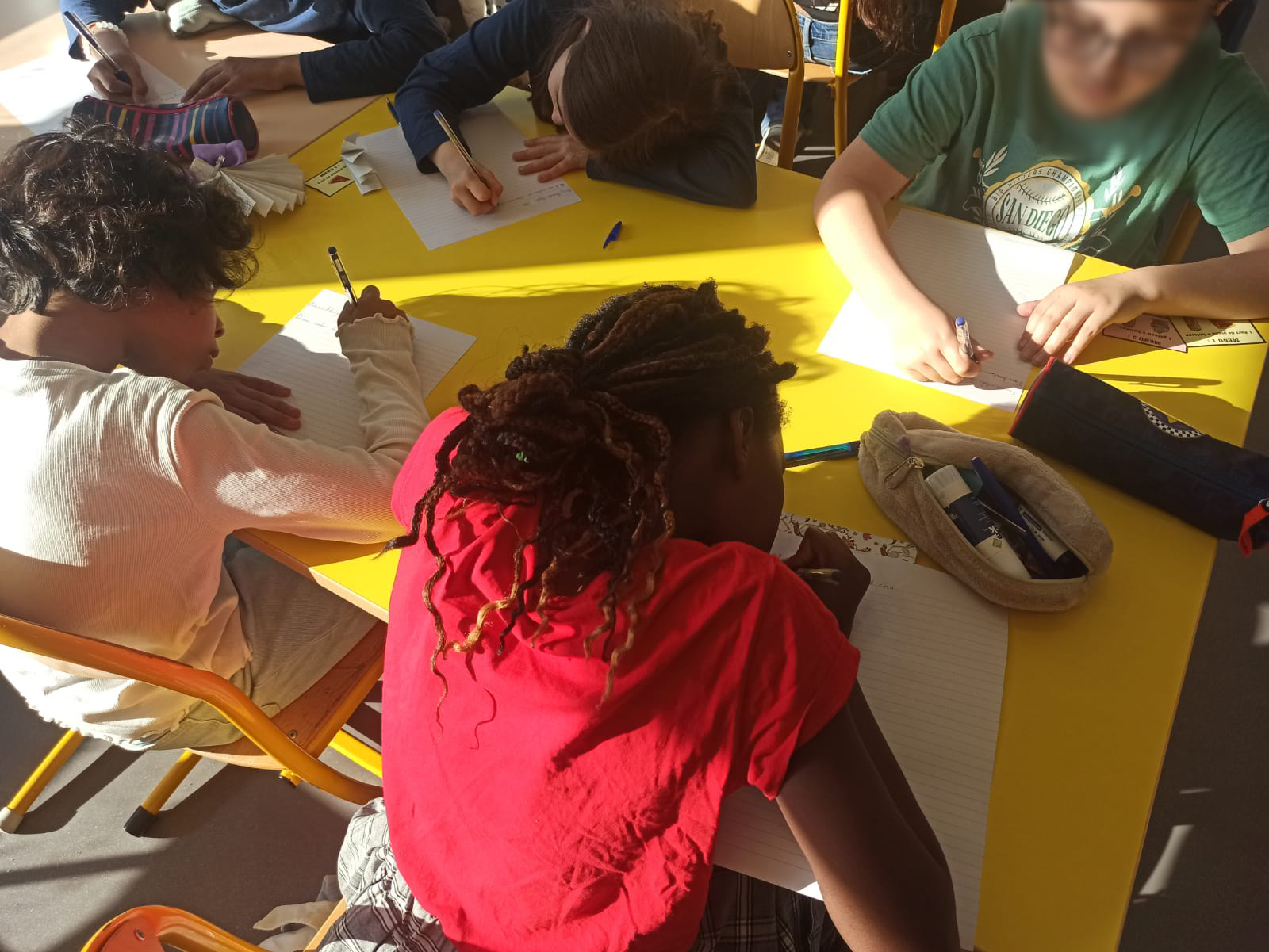 Dictée solidaire à l'école Georges Braque !